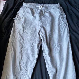 Nike grey track pants